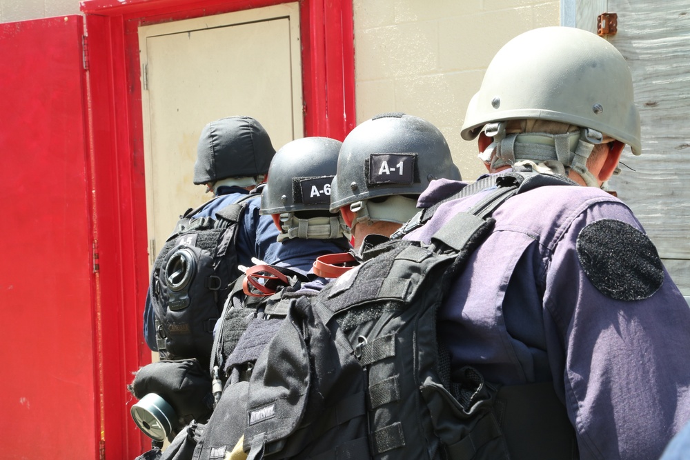 All clear! Coast Guardsmen train in Basic Tactical Operations Course