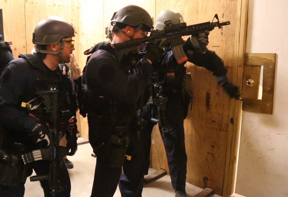 All clear! Coast Guardsmen train in Basic Tactical Operations Course