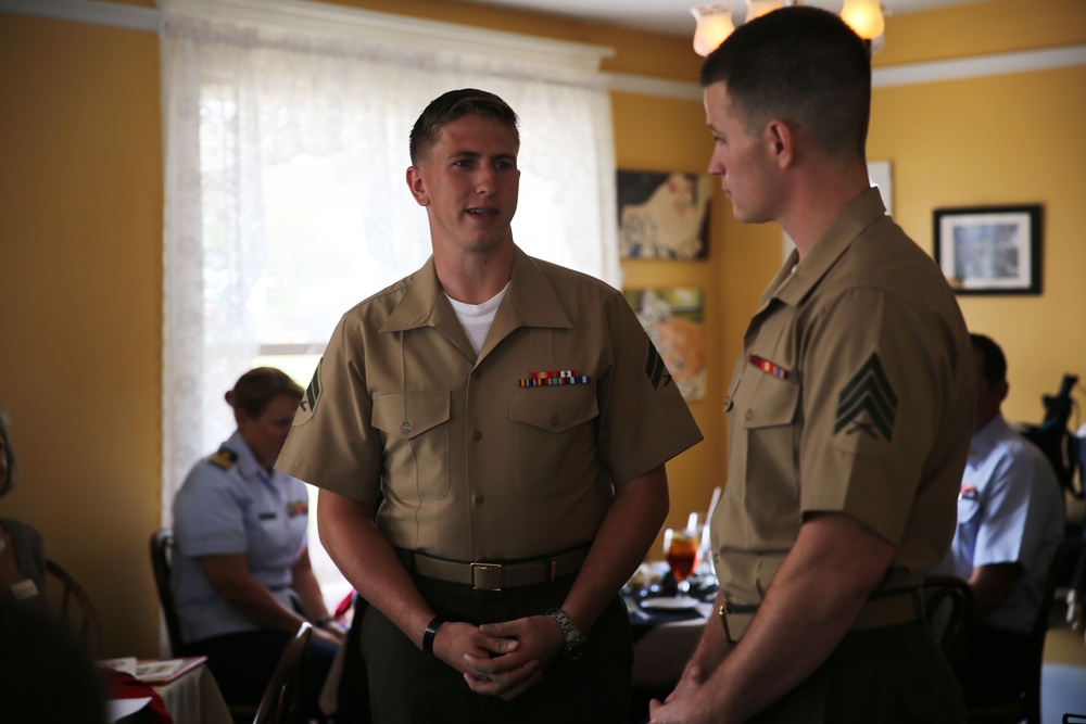 MWSS-271 Marine awarded Service Person of the Quarter