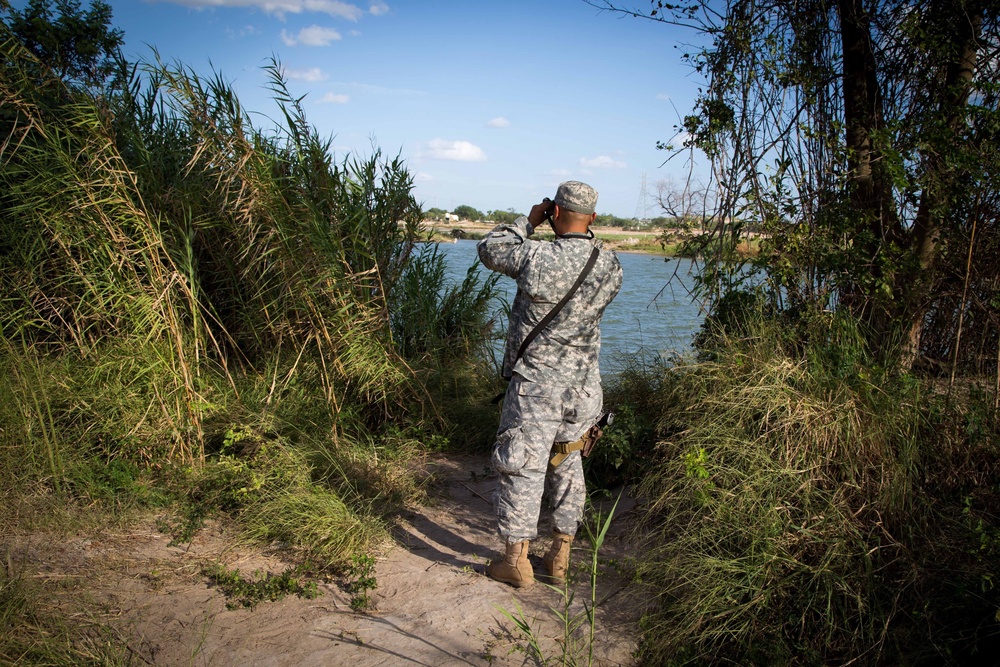 National Guard Supports DPS Along Texas Border