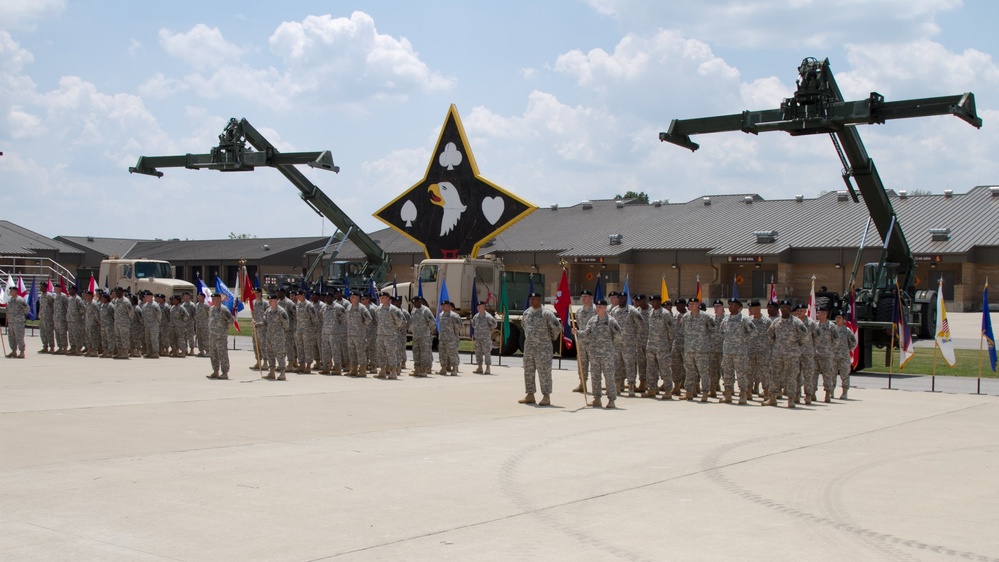 129th CSSB conducts change of responsibility
