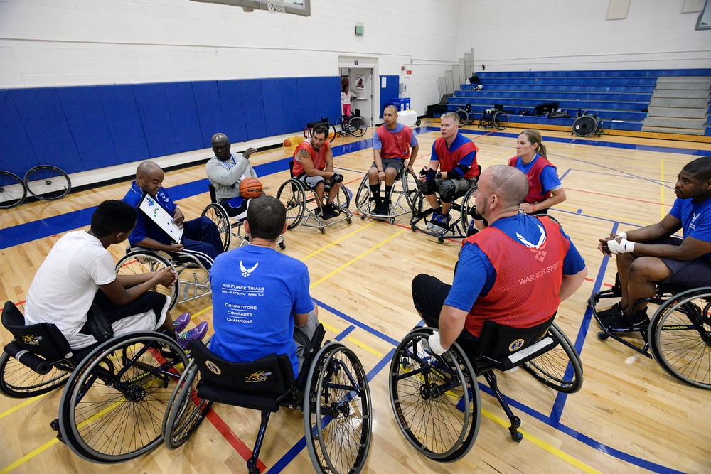 Wounded warriors wrap up Warrior Games training