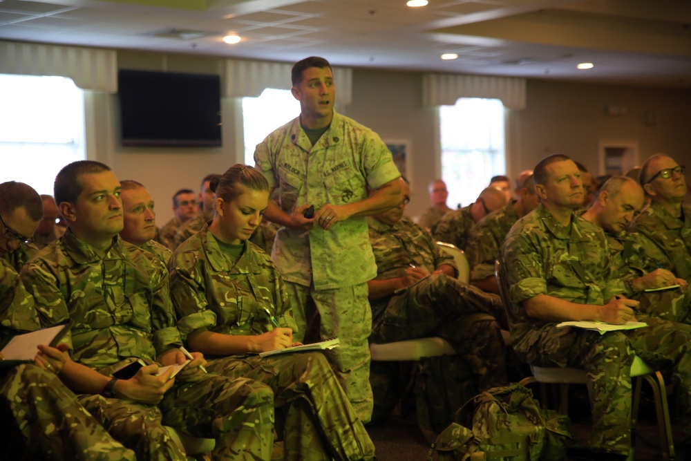 2nd Intelligence Battalion begins Exercise Phoenix Odyssey with British soldiers