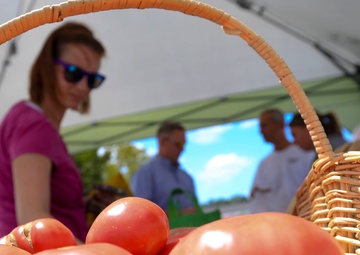 Lejeune’s first farmers market closes for season