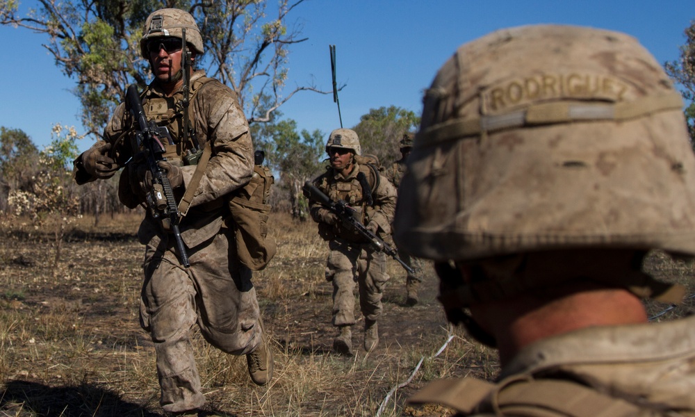 Alpha Co. Support by Fire