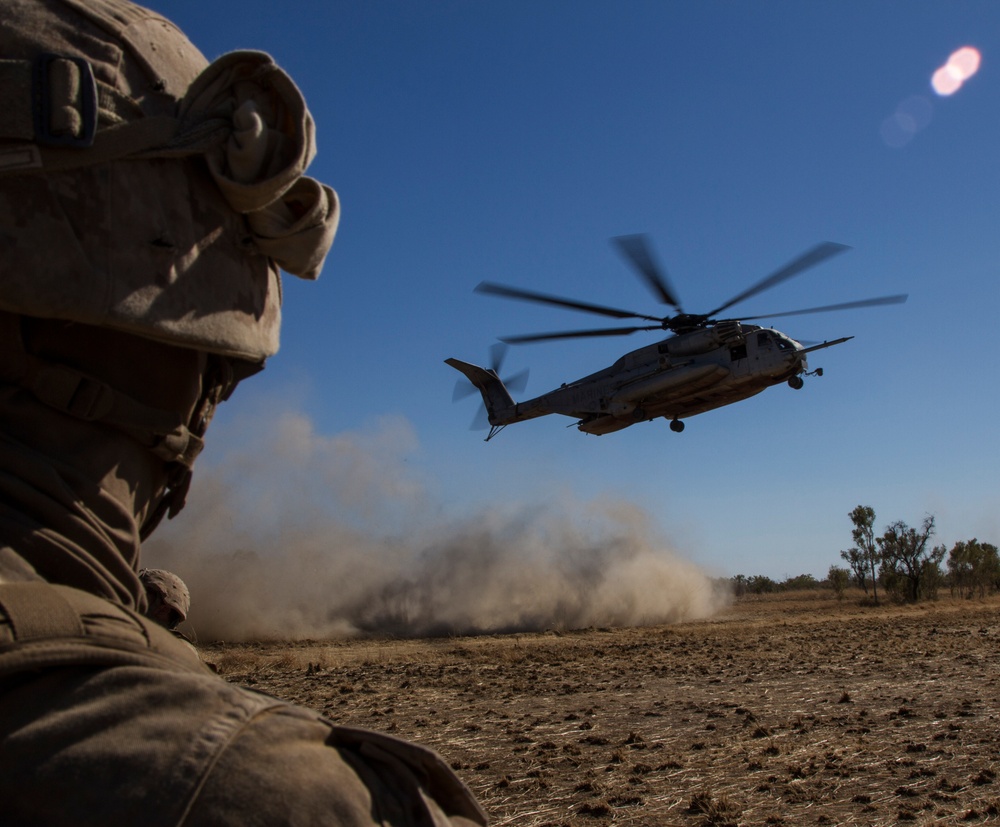 Alpha Co. Support by Fire