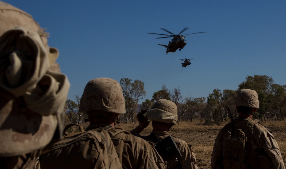 Alpha Co. Support by Fire