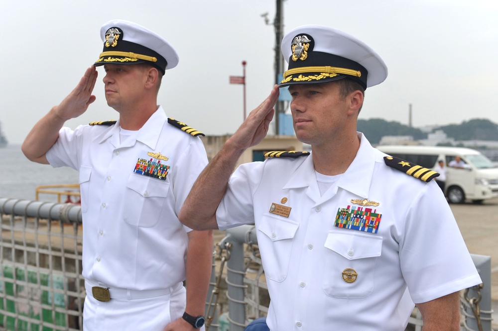 USS Rodney M. Davis holds ceremony in remembrance of Sgt. Rodney M. Davis