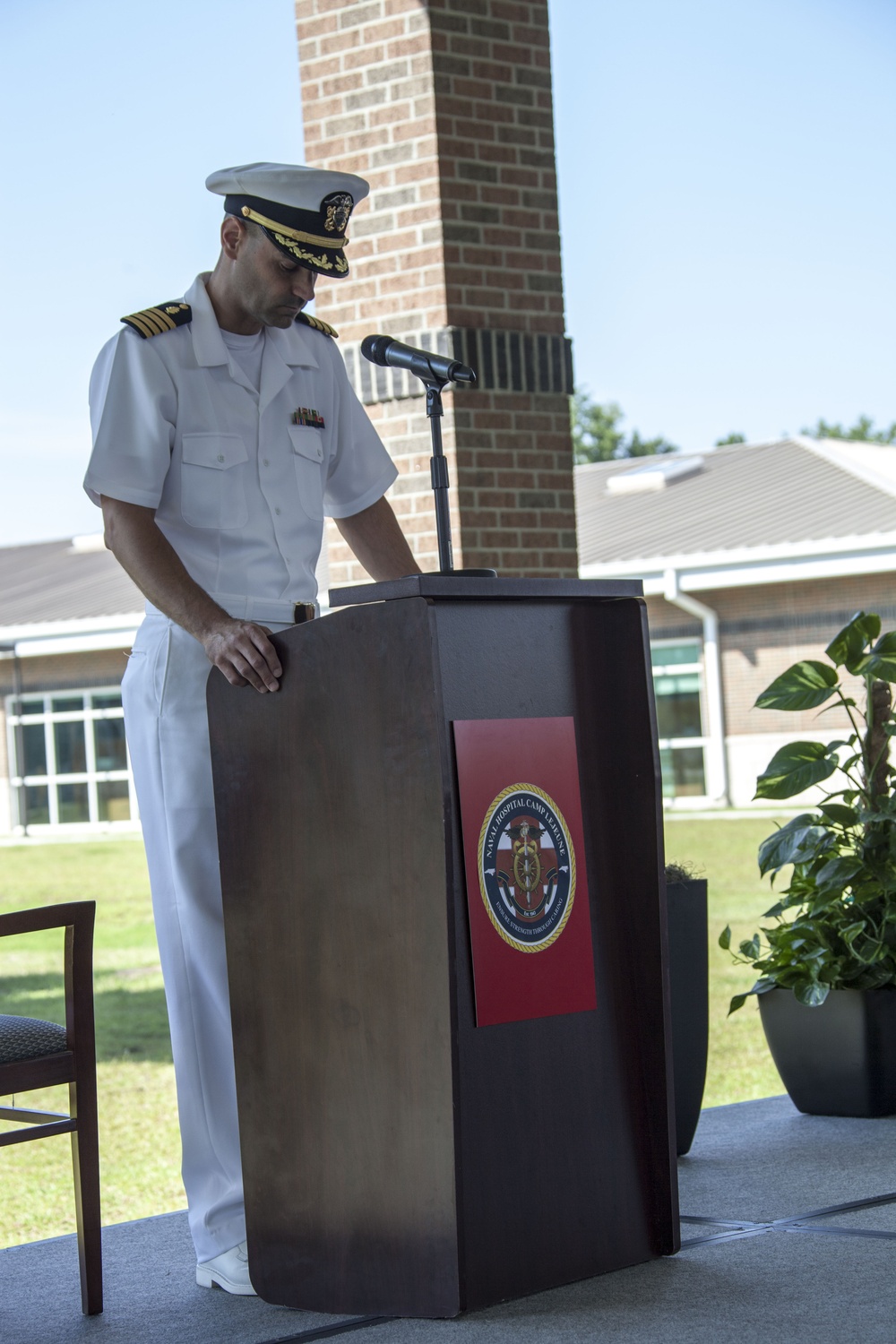 Naval Hospital Camp Lejeune Change of Command Ceremony