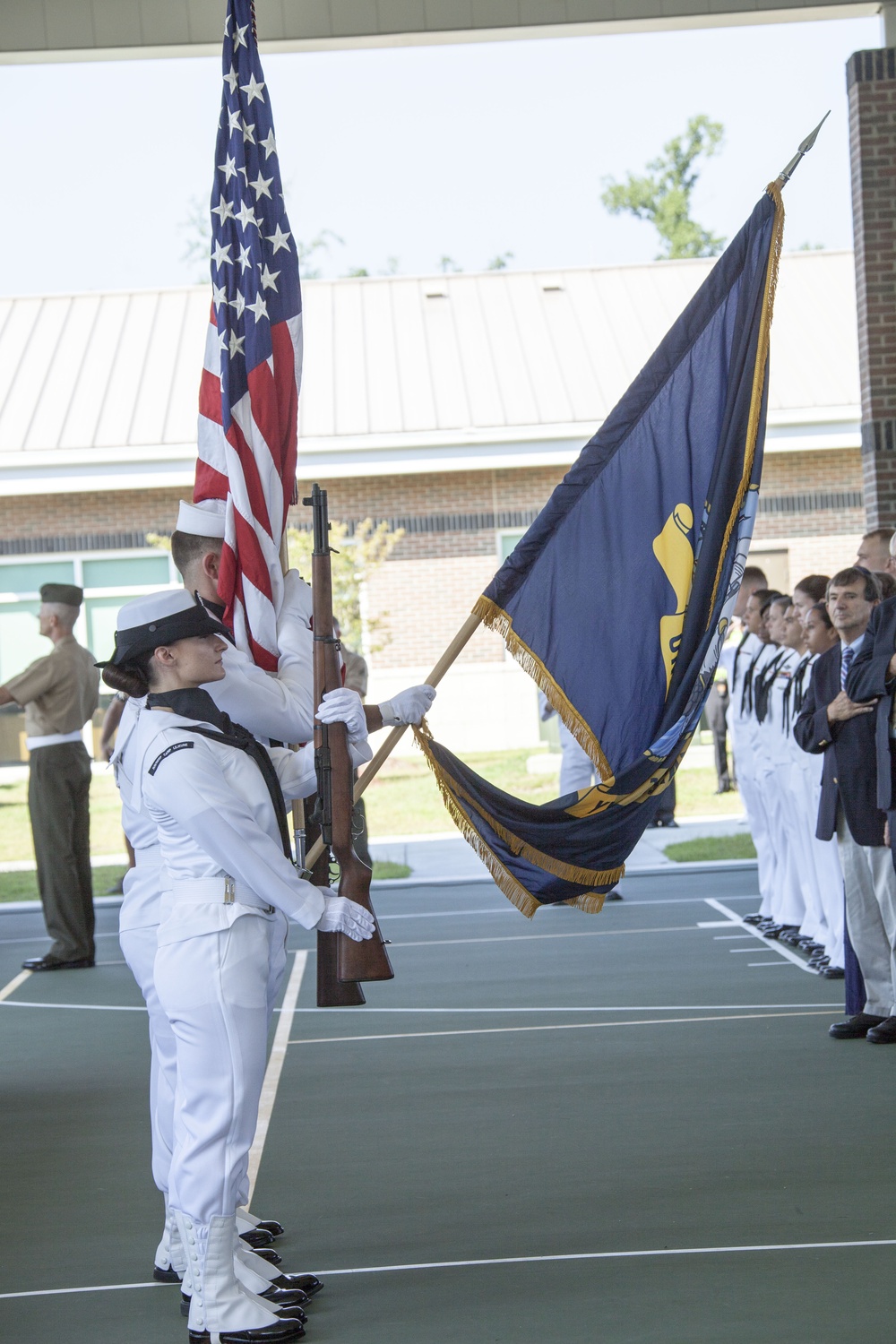 Naval Hospital Camp Lejeune Change of Command Ceremony