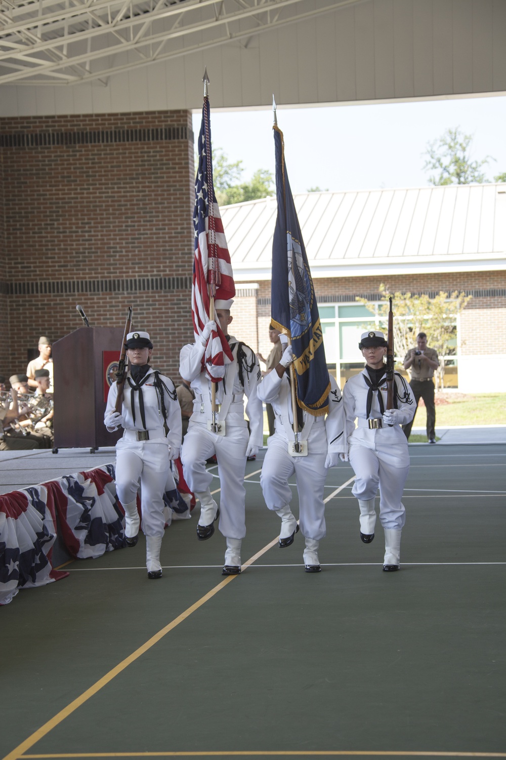 Naval Hospital Camp Lejeune Change of Command Ceremony