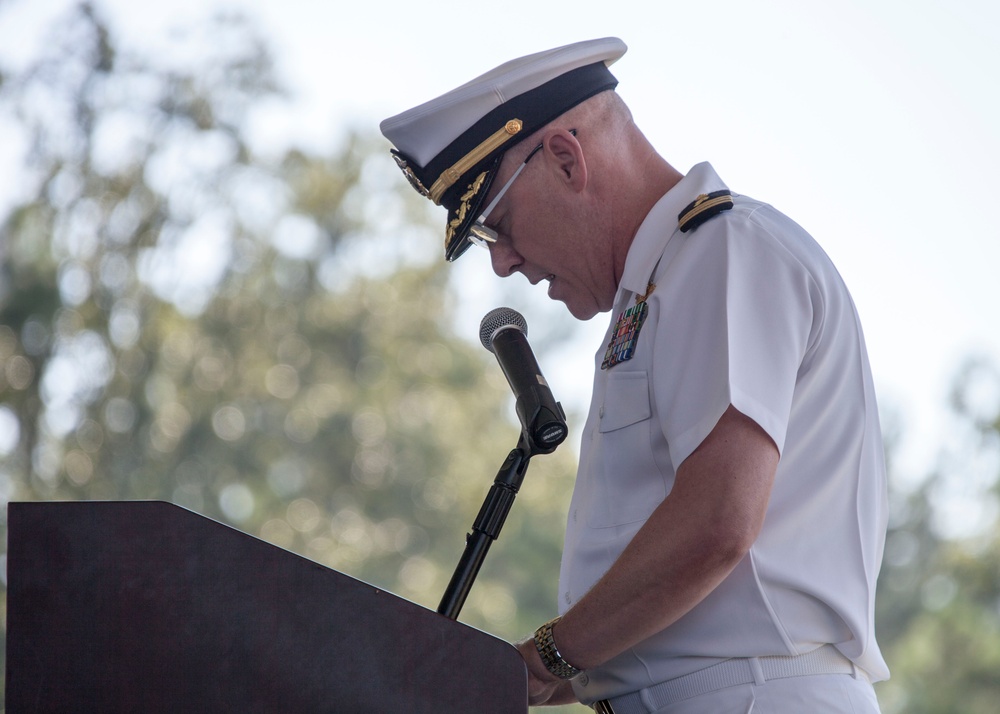 Naval Hospital Camp Lejeune Change of Command Ceremony