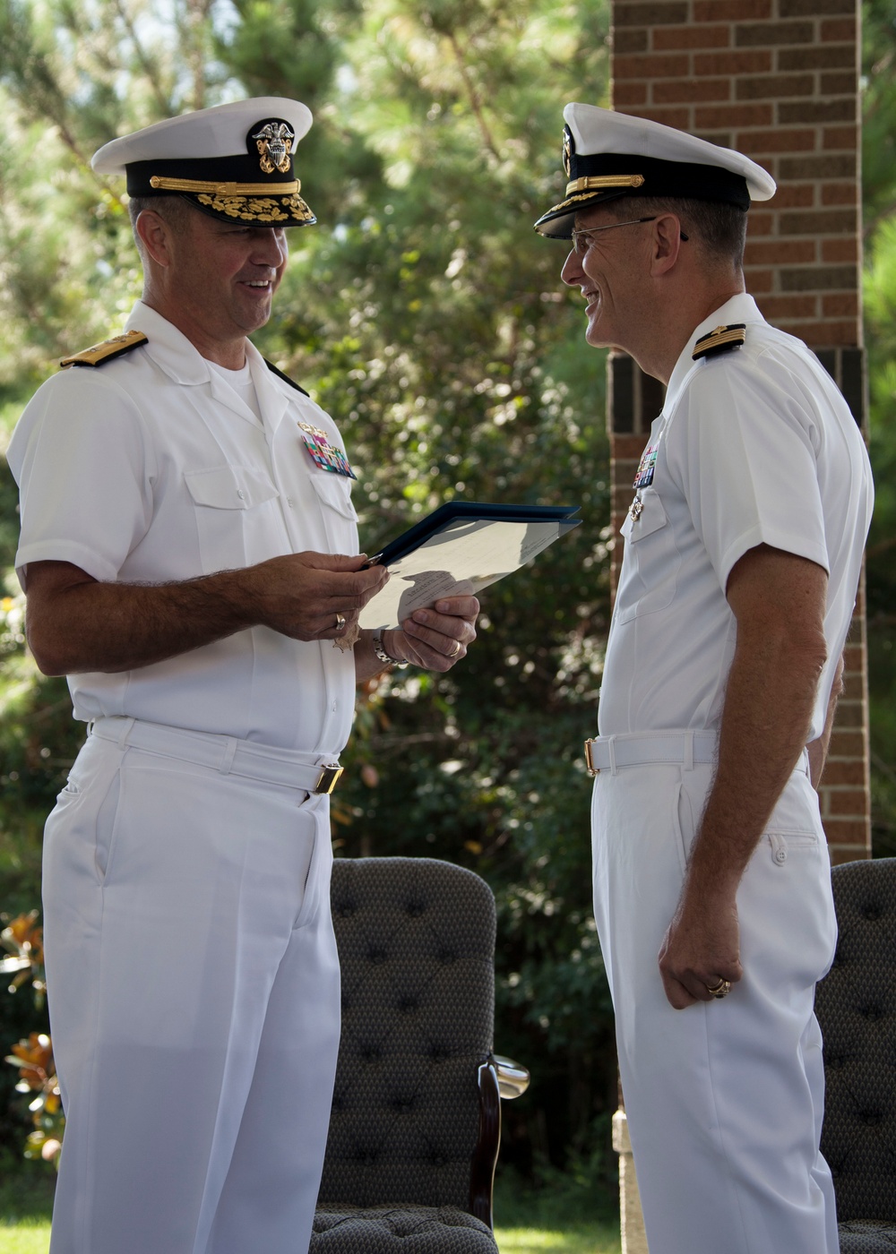 Naval Hospital Camp Lejeune Change of Command Ceremony