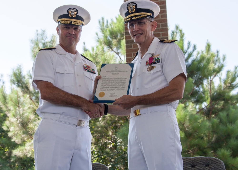 Naval Hospital Camp Lejeune Change of Command Ceremony