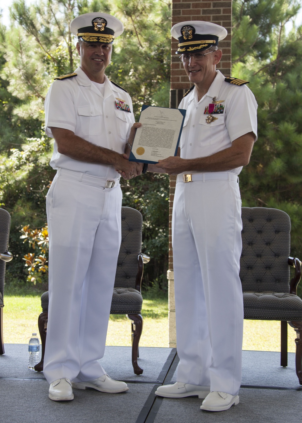 Naval Hospital Camp Lejeune Change of Command Ceremony