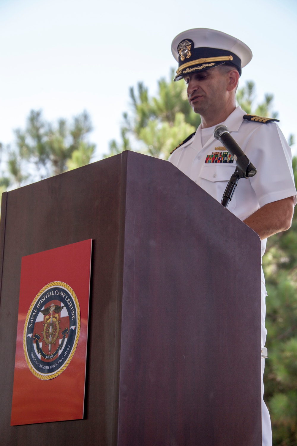 Naval Hospital Camp Lejeune Change of Command Ceremony