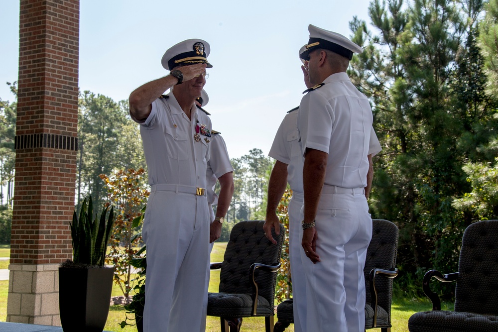 Naval Hospital Camp Lejeune Change of Command Ceremony