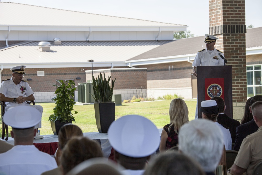 Naval Hospital Camp Lejeune Change of Command Ceremony