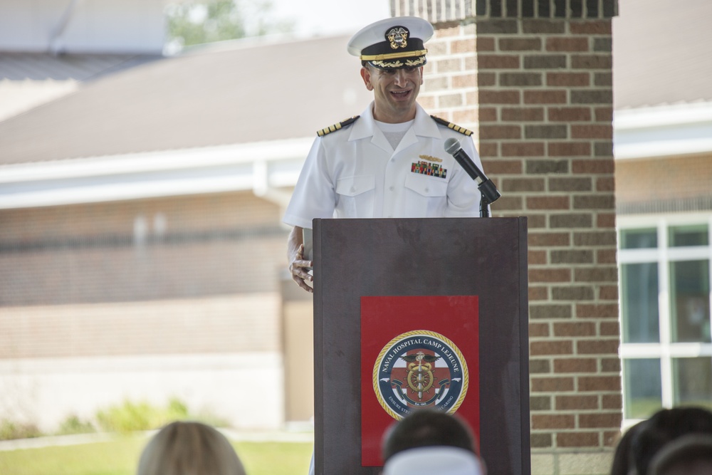 Naval Hospital Camp Lejeune Change of Command Ceremony