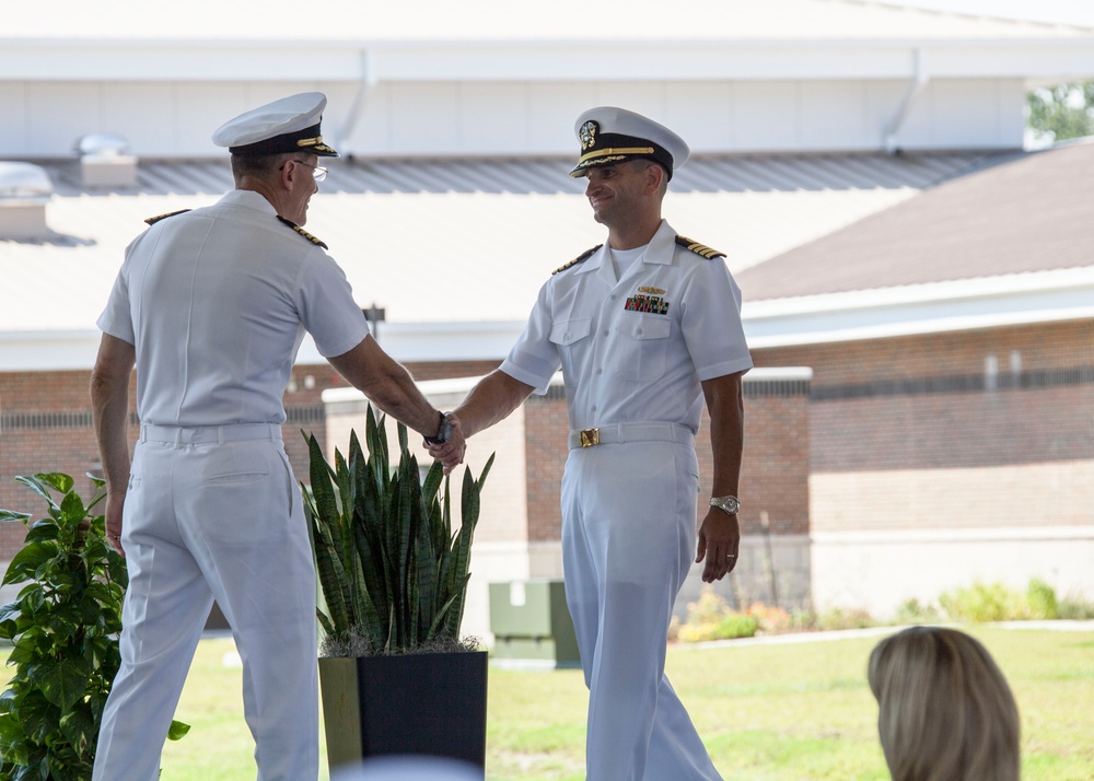 Naval Hospital Camp Lejeune Change of Command Ceremony