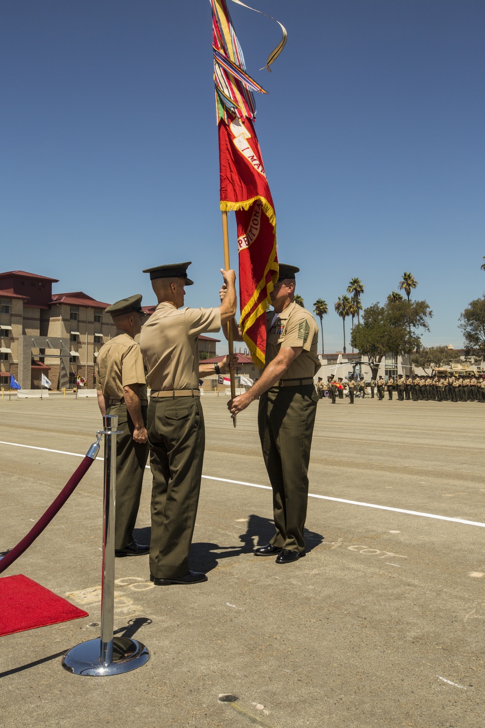 Brig. Gen. Carl E. Mundy III was relieved by Brig. Gen. Joaquin F. Malavet as the 1st Marine Expeditionary Brigade commanding general.