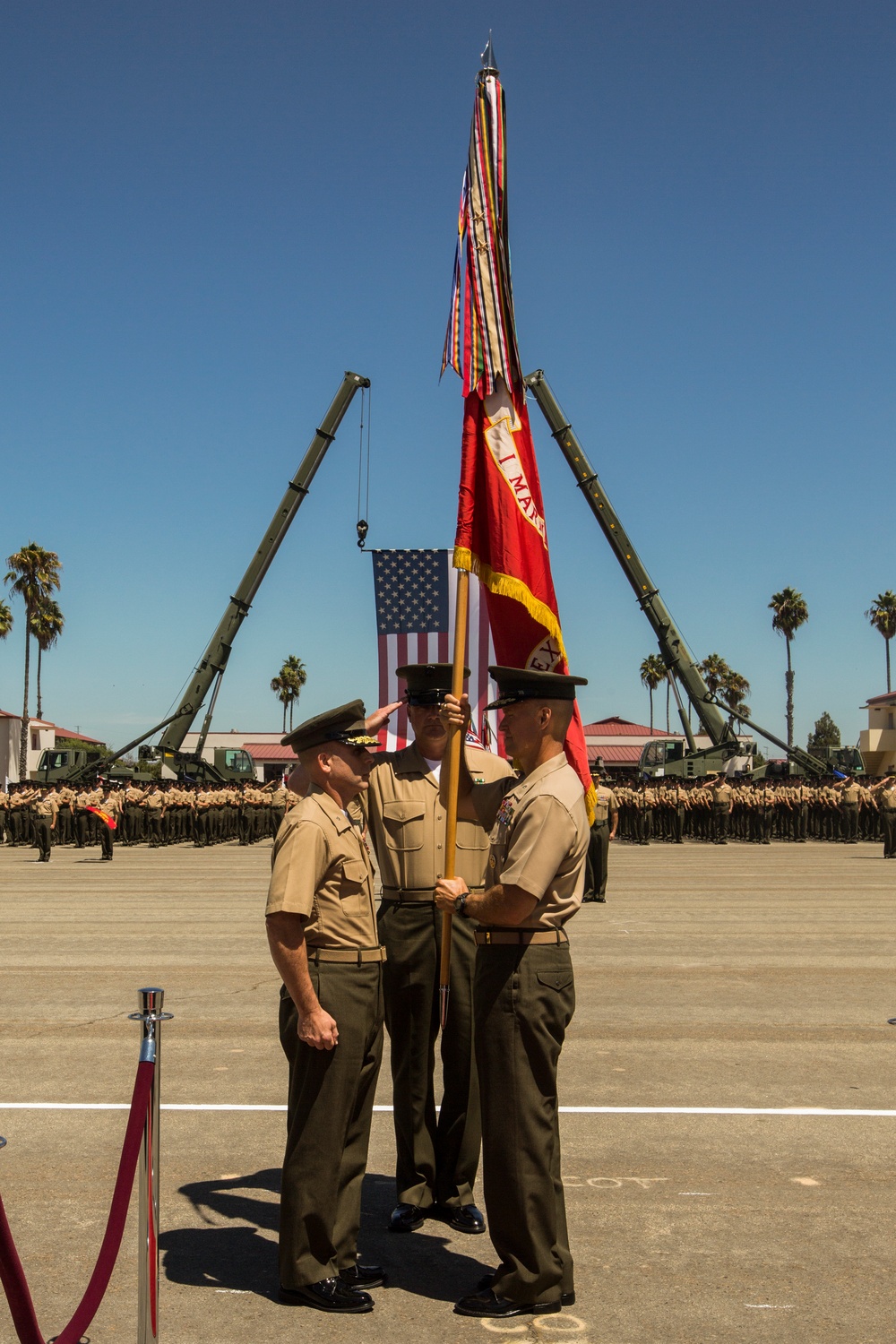 Brig. Gen. Carl E. Mundy III was relieved by Brig. Gen. Joaquin F. Malavet as the 1st Marine Expeditionary Brigade commanding general.