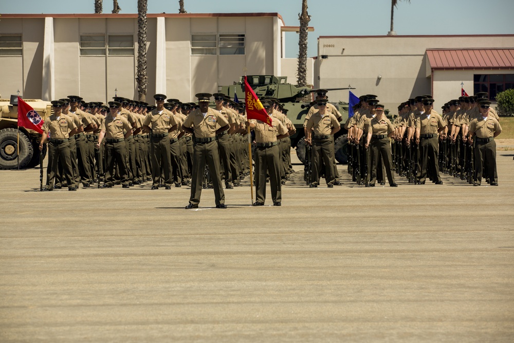 Brig. Gen. Carl E. Mundy III was relieved by Brig. Gen. Joaquin F. Malavet as the 1st Marine Expeditionary Brigade commanding general.