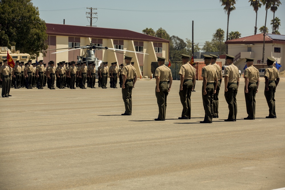 Brig. Gen. Carl E. Mundy III was relieved by Brig. Gen. Joaquin F. Malavet as the 1st Marine Expeditionary Brigade commanding general.