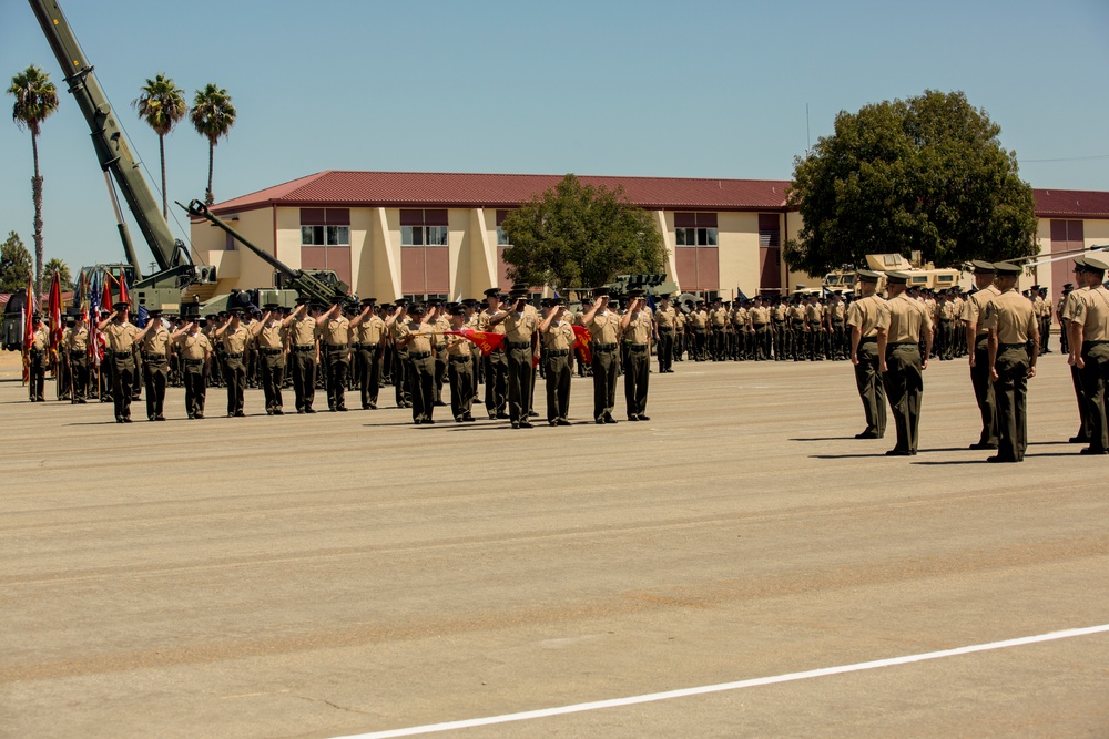 Brig. Gen. Carl E. Mundy III was relieved by Brig. Gen. Joaquin F. Malavet as the 1st Marine Expeditionary Brigade commanding general.