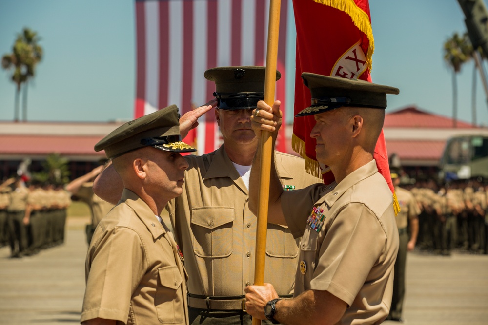 Brig. Gen. Carl E. Mundy III was relieved by Brig. Gen. Joaquin F. Malavet as the 1st Marine Expeditionary Brigade commanding general.