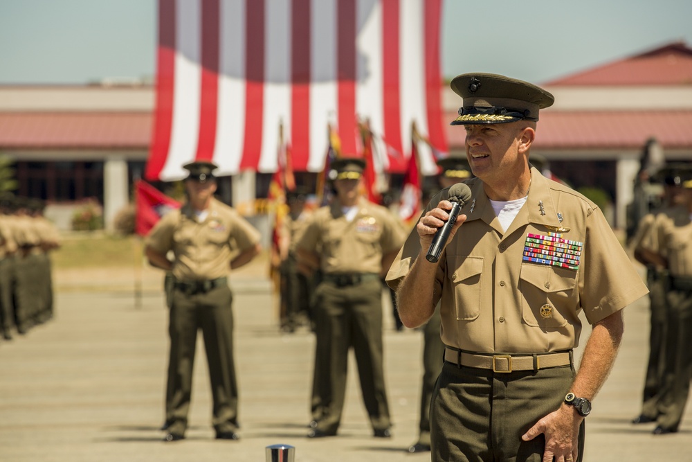 Brig. Gen. Carl E. Mundy III was relieved by Brig. Gen. Joaquin F. Malavet as the 1st Marine Expeditionary Brigade commanding general.