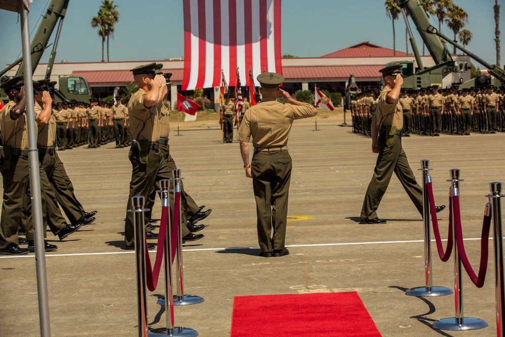 Brig. Gen. Carl E. Mundy III was relieved by Brig. Gen. Joaquin F. Malavet as the 1st Marine Expeditionary Brigade commanding general.