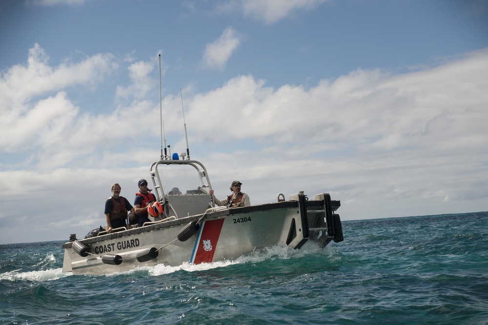 US Coast Guard helps translocate endangered Laysan duck