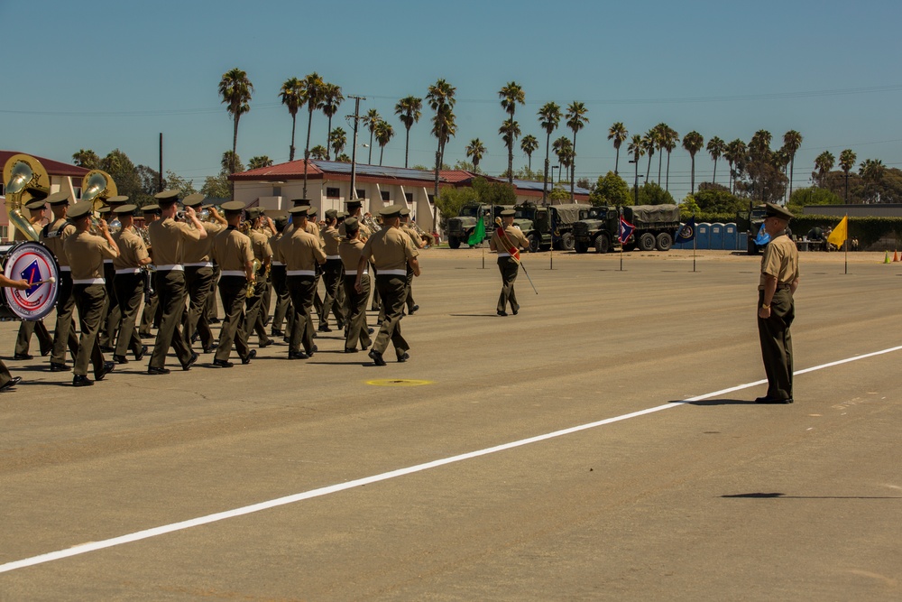 Brig. Gen. Carl E. Mundy III was relieved by Brig. Gen. Joaquin F. Malavet as the 1st Marine Expeditionary Brigade commanding general.