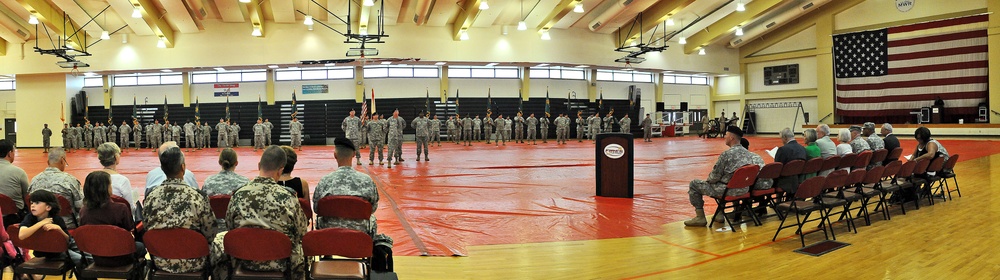 Army Reserve unit welcomes new commander at Fort Sill