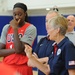 USA Women's National Basketball Team conducts training camp at USNA