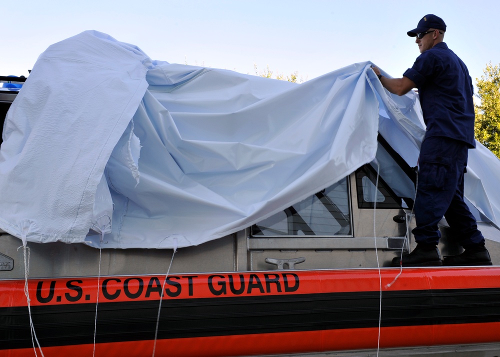 Coast Guard Station Cortez receives new life-saving boat