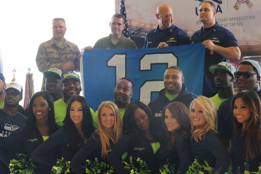 Seattle Seahawks adopt the Coast Guard 13th District