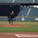 Washington National Guardsman throws first pitch at Seattle Mariners game