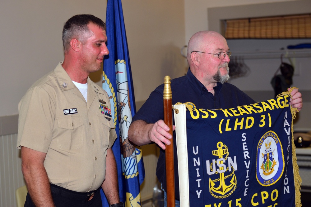 USS Kearsarge Sailors visit Warner, NH, and climb Mount Kearsarge