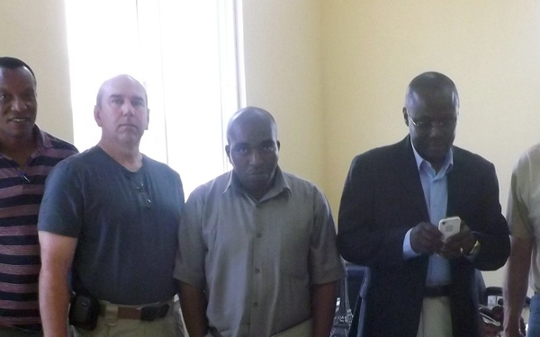 Corps employees take skills on the road to aid a developing country