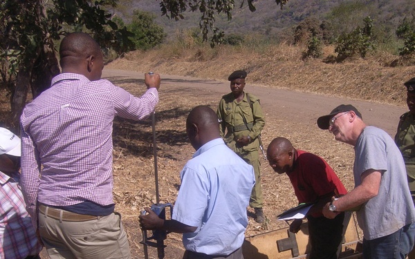 Corps employees take skills on the road to aid a developing country