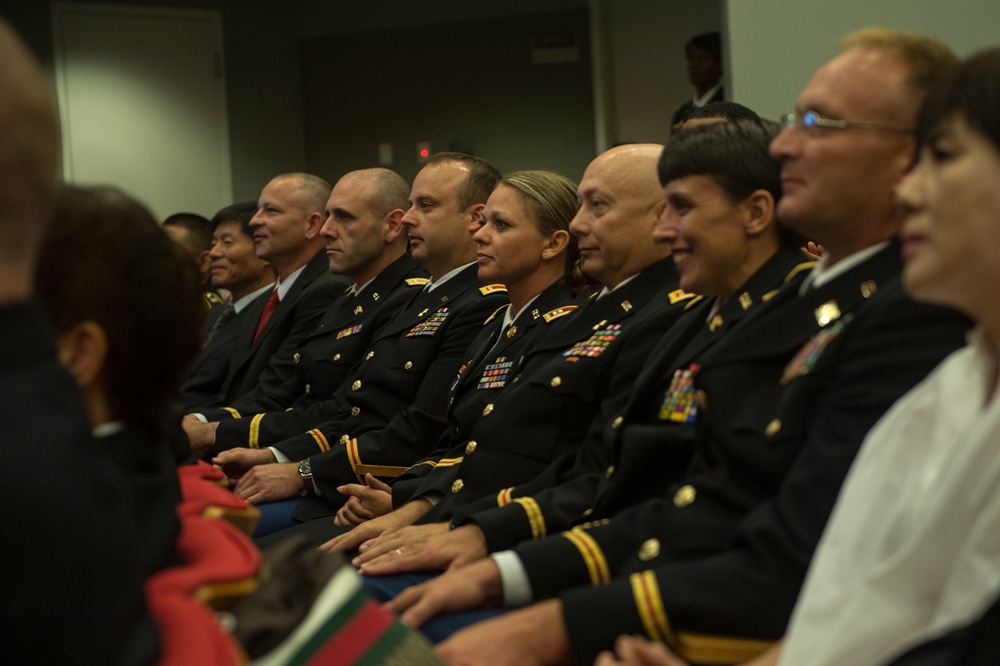 Miller speaks about the 10th Annual Chief of Staff of the Army's Combined Logistics Excellence Awards (CLEA)