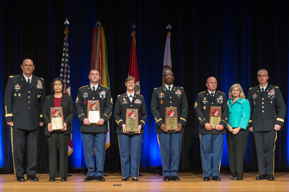 Miller speaks about the 10th Annual Chief of Staff of the Army's Combined Logistics Excellence Awards (CLEA)
