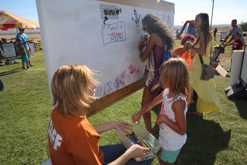 Combat Center families enjoy community fair