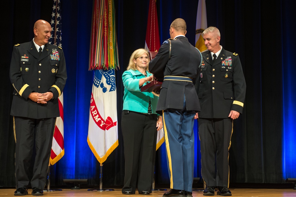 Miller speaks about the 10th Annual Chief of Staff of the Army's Combined Logistics Excellence Awards (CLEA)