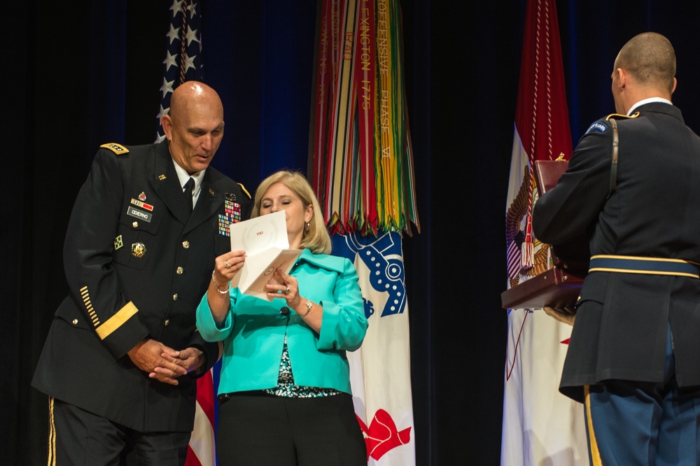 Miller speaks about the 10th Annual Chief of Staff of the Army's Combined Logistics Excellence Awards (CLEA)