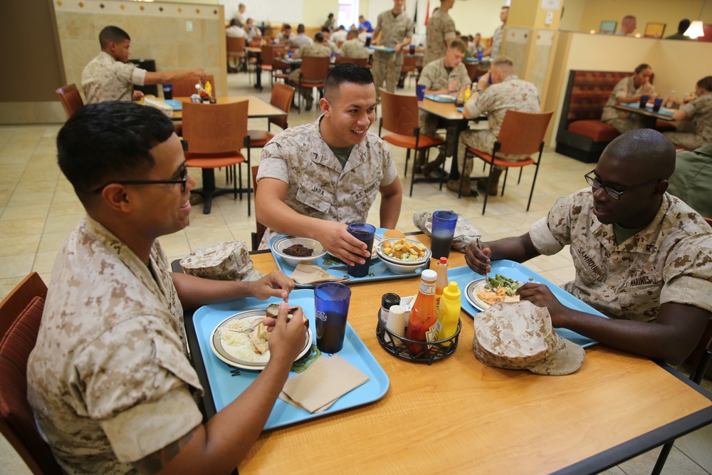 Cherry Point’s mess hall opens for business