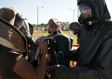 CBRN Marines put through paces during hazmat response training