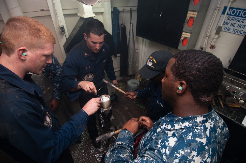 USS John C. Stennis maintenance period operations